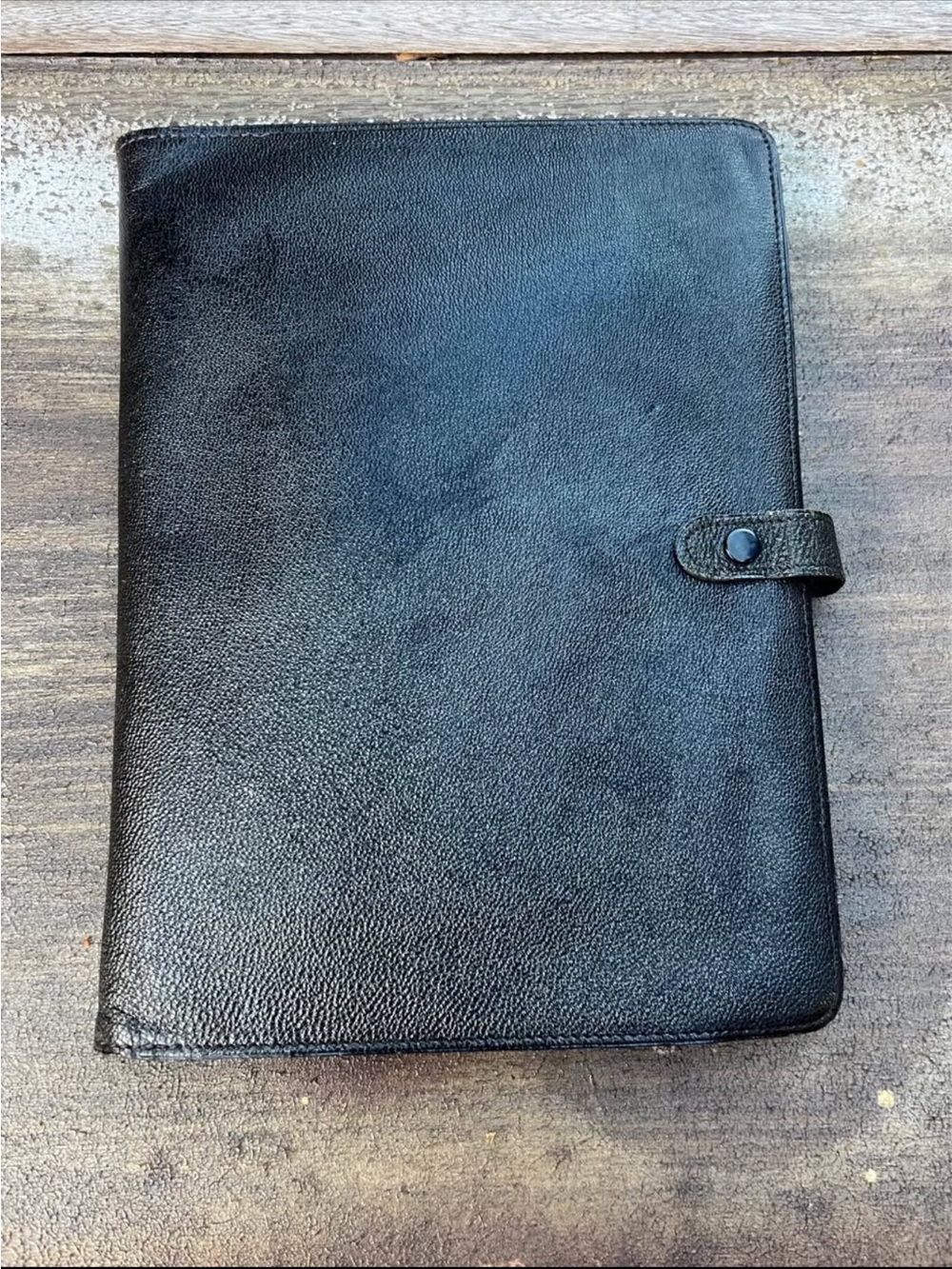 Vintage Leather Travel Organizer with Dictionaries